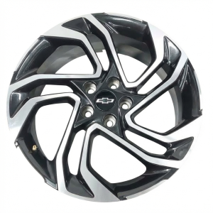 2024-2025 Chevrolet Trailblazer Black 19x8 Twisted Spoke Machined Black Alloy Wheel (New OEM)