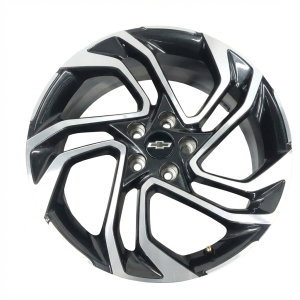 2024-2025 Chevrolet Trailblazer Black 19x8 Twisted Spoke Machined Black Alloy Wheel (New OEM)