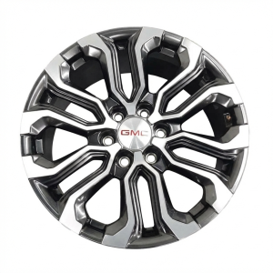 2023-2025 GMC Canyon Black 20x9 Y-Spoke Machined Charcoal Alloy Wheel (New OEM)