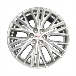 2024-2025 GMC Acadia Silver 20x8 Pearl Nickel Machined Alloy Wheel (Used OEM)