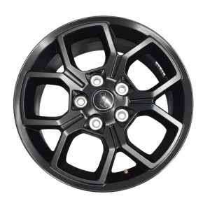 2024-2026 Jeep Wrangler Black 17x7.5 Aluminum Painted Black Wheel (New OEM)