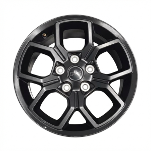 2024-2026 Jeep Wrangler Black 17x7.5 Aluminum Painted Black Wheel (Used OEM)