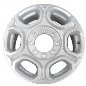 2023-2025 Ford F-250 Super Duty Silver 18x8 6-Spoke Silver Painted Aluminum Wheel (New OEM)