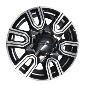 2020-2023 GMC Sierra 2500 HD Black 20x8.5 12-Spoke Machined Black Alloy Wheel (Used OEM)