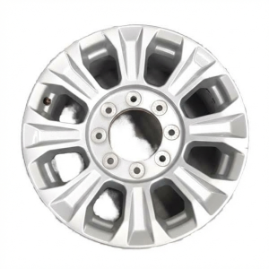 2020-2022 Ford F-250 Super Duty Silver 18x8 8-Spoke Silver Painted Alloy Wheel (Used OEM)
