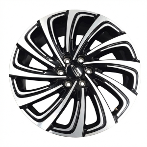 2025-2026 Lincoln Navigator Black 22x9 12-Spoke Machined Black Alloy Wheel (Used OEM)
