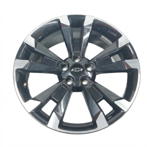 2025 Chevrolet Equinox Black 19x7.5 Double Spoke Machined Black Alloy Wheel (New OEM)