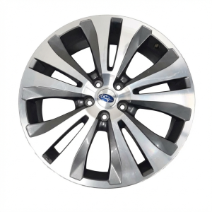2019-2022 Subaru Ascent Gray 20x7.5 Machined Charcoal Alloy Wheel (Used OEM)