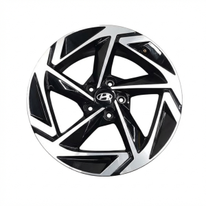 2024-2025 Hyundai Sonata Black 18x7.5 Machined Black Alloy Wheel (Used OEM)