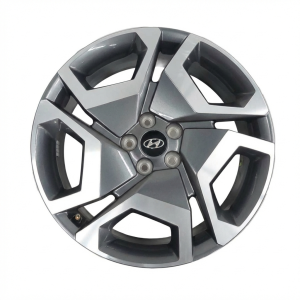 2023-2025 Hyundai Palisade Black 20x7.5 5-Spoke Machined Alloy Wheel (Used OEM)