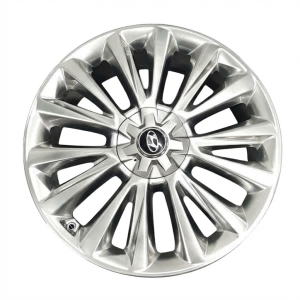 2020 Hyundai Palisade 20x7.5 14-Spoke Smoked Hyper Silver Alloy Wheel (New OEM)
