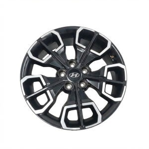 2022-2024 Hyundai Santa Cruz Black 18x7.5 Machined Black Alloy Wheel (New OEM)