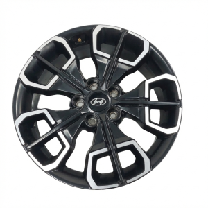 2022-2024 Hyundai Santa Cruz Black 18x7.5 Machined Black Alloy Wheel (New OEM)