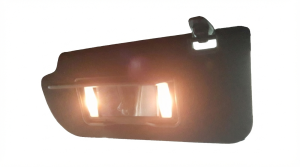 2015-2019 Lincoln MKC Black Sun Visor without Garage Door Opener - Left (Driver) (Used OEM)