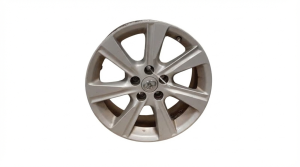 2011-2013 Toyota Highlander 17x7.5 7-Spoke Silver Painted Alloy Wheel (Used OEM)
