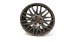 2016-2018 Porsche Cayenne Silver 20x9.5 RS Spyder Design Alloy Wheel (Used OEM)