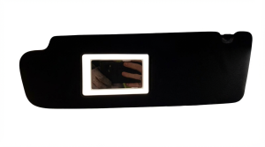2015-2018 Porsche Cayenne Black Illuminated Sun Visor - Left (Driver) (Used OEM)