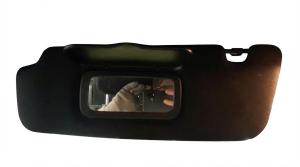 2011-2020 Dodge Grand Caravan Black Sun Visor without Garage Door Opener or Vanity Light - Left (Driver) (Used OEM)