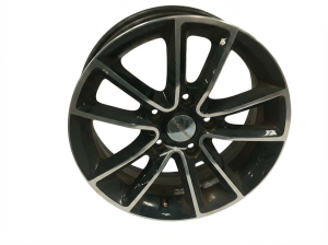 2013-2018 Dodge Grand Caravan Silver 17x6.5 10-Spoke Machined Silver Alloy Wheel (Used OEM)