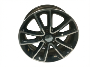 2013-2018 Dodge Grand Caravan Silver 17x6.5 10-Spoke Machined Silver Alloy Wheel (Used OEM)