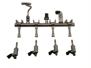 OEM Fuel Rail with Injectors for 2018-2021 Jaguar, Land Rover, & Rover