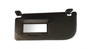 2017-2022 Ford F-550 Super Duty Gray Sun Visor without Sunroof and without Illuminated Mirror - Left (Driver) (Used OEM)