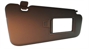 2018-2021 Hyundai Kona Gray Sun Visor without Illuminated Vanity Mirror - Right (Passenger) (Used OEM)