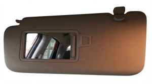 2018-2021 Hyundai Kona Gray Sun Visor without Lighted Vanity Mirror - Left (Driver) (Used OEM)