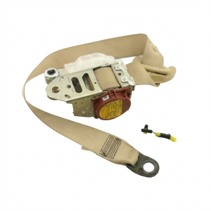 2015-2017 Toyota Camry Tan Seat Belt Assembly with Pretensioner - Front (Used OEM)