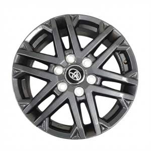 2023-2025 Toyota Sequoia Black 18x7.5 6 Double-Spoke Alloy Wheel (New OEM)