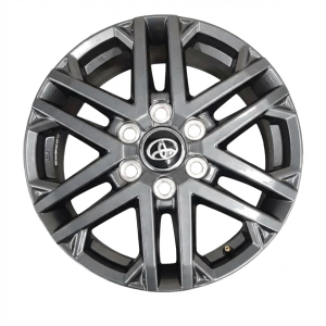 2023-2025 Toyota Sequoia Black 18x7.5 6 Double-Spoke Alloy Wheel (New OEM)