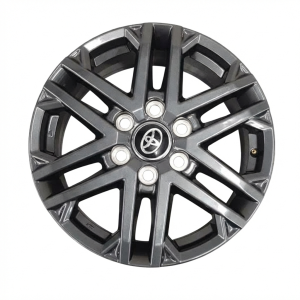 2023-2025 Toyota Sequoia Black 18x7.5 6 Double-Spoke Alloy Wheel (New OEM)