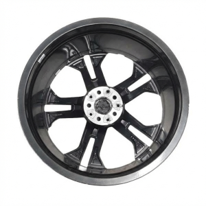 2020-2023 BMW X6 Black 21x9.5 Front Charcoal Alloy Wheel (New OEM)