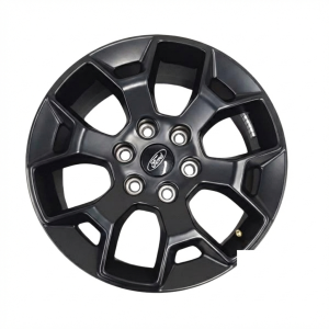 2021-2025 Ford F-150 Black 18x8.5 6-Spoke Y-Spoke Silver Painted Alloy Wheel (New OEM)