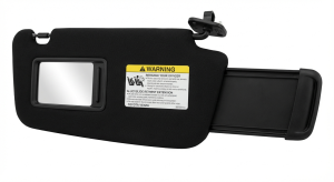 2021-2024 Toyota Venza Black Standard Roof Sun Visor - Left (Driver) (Used OEM)