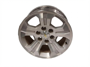 2015-2020 Chevrolet Suburban 18x8.5 5-Spoke Machined Silver Alloy Wheel (Used OEM)