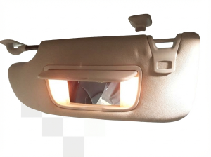 2015-2024 Ford Edge Tan Sun Visor with Garage Door Opener - Left (Driver) (Used OEM)
