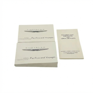 2020 Chrysler Pacifica Owners Manual (Used OEM)