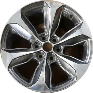 2019-2024 Ram 1500 Black Polished Charcoal Alloy Wheel (Used OEM)