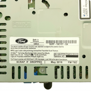2017 Ford Escape AM-FM-CD XM Receiver Radio (Used OEM)
