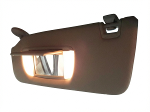 2017-2018 Toyota Avalon Gray Illuminated Vanity Mirror Sun Visor - Left (Driver) (Used OEM)