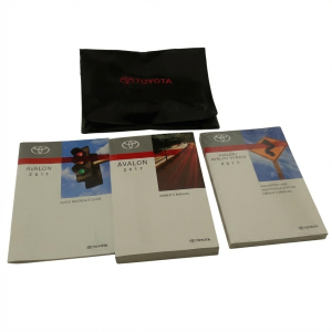 2017 Toyota Avalon Owners Manual with Storage Cover (Used OEM)
