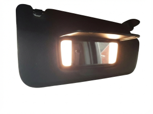 2021-2025 GMC Yukon XL Black Sun Visor - Right (Passenger) (Used OEM)