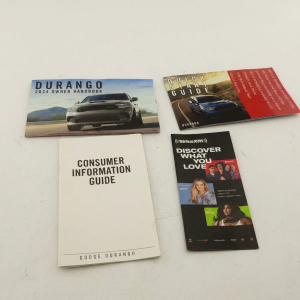 2024 Dodge Durango Owners Manual (Used OEM)