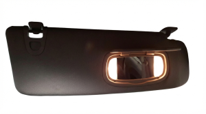 2021-2025 Chrysler Pacifica Gray Sun Visor without Garage Door Opener - Right (Passenger) (Used OEM)