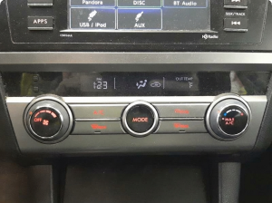 2015-2017 Subaru Legacy Manual Temperature Control Module (Used OEM)