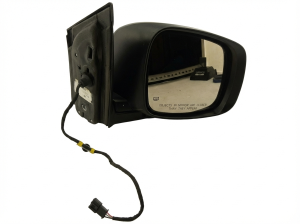 2011-2020 Dodge Grand Caravan Black Power Heated Door/Side View Mirror - Right (Passenger) (Used OEM)