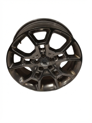 2015-2018 Dodge Charger Silver 19x7.5 10-Spoke Polished Charcoal Alloy Wheel (Used OEM)
