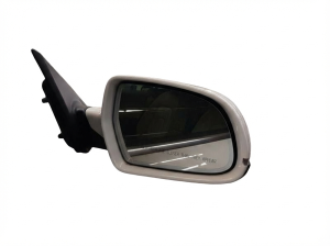 2015-2017 Audi A5 White Power Heated Blind Spot Signal Door/Side View Mirror - Right (Passenger) (Used OEM)