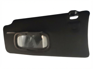 2022-2024 Jeep Compass Black Sun Visor with Illuminated Vanity Mirror - Left (Driver) (Used OEM)